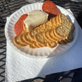 Six Mile Creek Vineyard - Snack that can be bought on site. - Wineries Near Me - Ithaca, New York