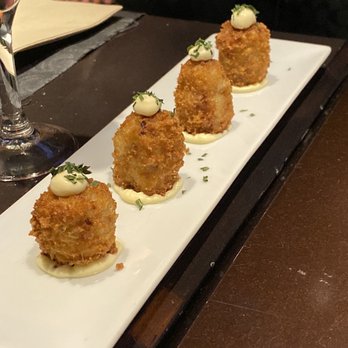 My Way Lounge Restaurante - Ham croquettes. Great way to start the meal. - Spanish Near Me - Barcelona, B My Way Lounge Restaurante - Ham croquettes. Great way to start the meal. - Spanish Near Me - Barcelona, B