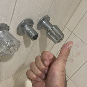 Hotel Corona Plaza - I couldn't stop laughing when I pulled the curtain to reveal this abstract art piece set up for our shower. - Hotels Near Me - Rosarito, BCN Hotel Corona Plaza - I couldn't stop laughing when I pulled the curtain to reveal this abstract art piece set up for our shower. - Hotels Near Me - Rosarito, BCN