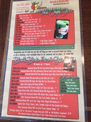 Menu photo 5 Salud Raw Food Bend, OR