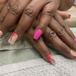 Acrylic with design