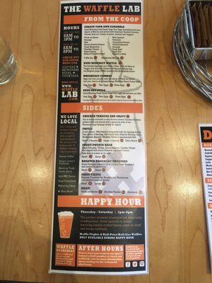 Menu photo 2 Waffle Lab Fort Collins, CO