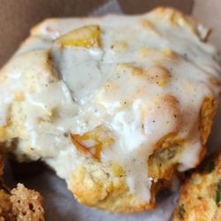 Tandem Coffee + Bakery - Nectarine black tea scone. Soooo good!