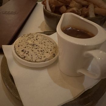 Four Sixes Ranch Steakhouse - Pepper sauce and Truffle butter - Steakhouses Near Me - Las Vegas, Nevada