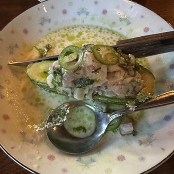 Carmel - Kampachi crudo - Mediterranean Near Me - Los Angeles, California