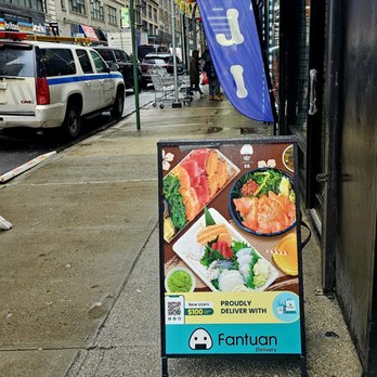 Jurin Sushi - Sidewalk Sign - Sushi Bars Near Me - New York, New York Jurin Sushi - Sidewalk Sign - Sushi Bars Near Me - New York, New York