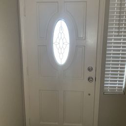 Old front door inside Old front door inside