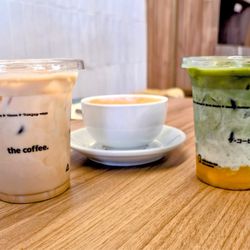 The Coffee - Iced Latte, Cappuccino, Mango Matcha