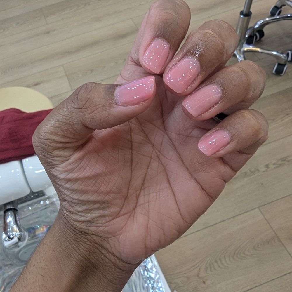 XO Nails & Spa - Builder gel + sheer pink gel mani (#12) - Nail Salons Near Me - San Clemente, California XO Nails & Spa - Builder gel + sheer pink gel mani (#12) - Nail Salons Near Me - San Clemente, California