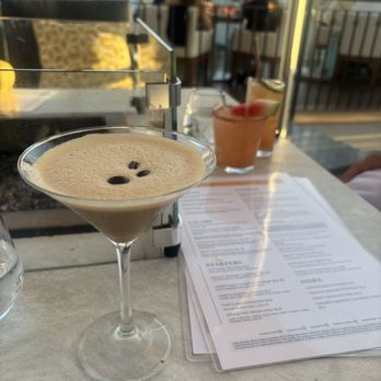 A+O Restaurant | Bar - Espresso martini - New American Near Me - Newport Beach, California