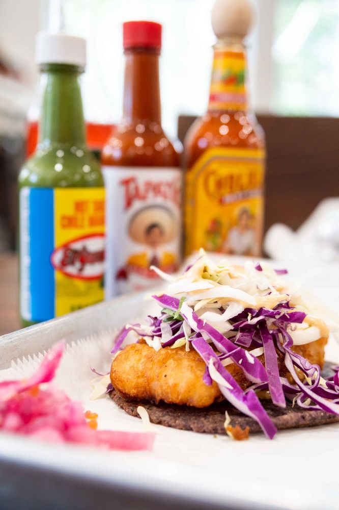 Food from Guads Tacos & Beer