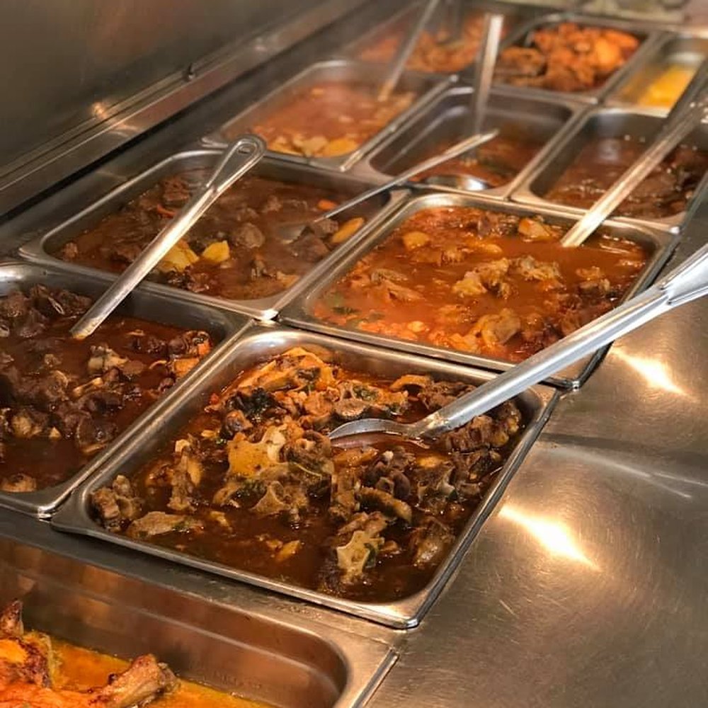 Sazón Latino - a variety of dishes in a buffet - Dominican Near Me - Chicopee, Massachusetts Sazón Latino - a variety of dishes in a buffet - Dominican Near Me - Chicopee, Massachusetts