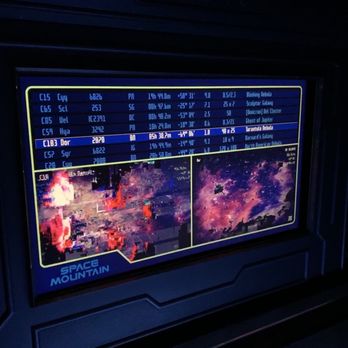 Space Mountain - On the way in - Amusement Parks Near Me - Lake Buena Vista, Florida