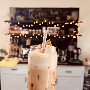 Marv's Bros - Iced S'mores latte - Coffee & Tea Near Me - Lancaster, California Marv's Bros - Iced S'mores latte - Coffee & Tea Near Me - Lancaster, California