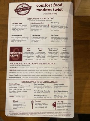 Menu photo 3 Maple Street Biscuit Cafe St Petersburg, FL