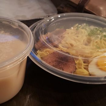 Sushi Time - a bowl of ramen and a cup of milk - Sushi Bars Near Me - El Paso, Texas