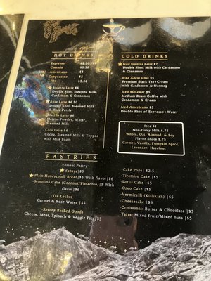 Menu photo 5 Socotra Coffee House Ann Arbor, MI