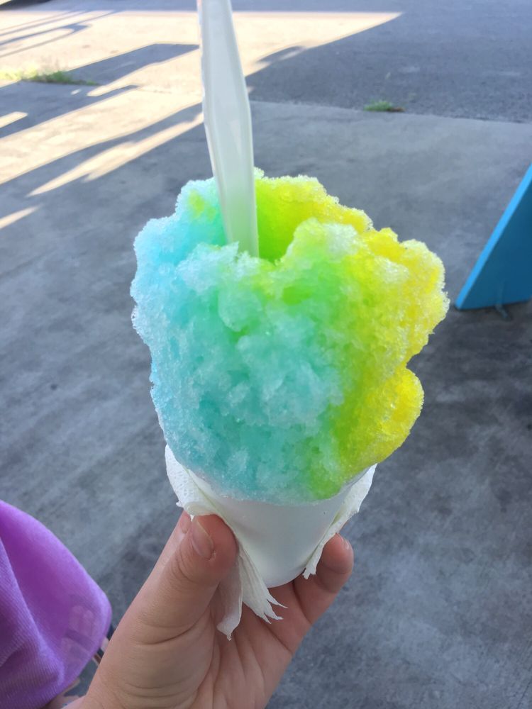 Tropical Snow Shaved Ice Logo