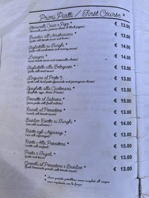 Menu photo 5 Coronari Bistrot Rome, RM Menu photo 5 Coronari Bistrot Rome, RM
