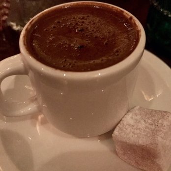 Honey Road - Turkish coffee served with a Turkish delight - Middle Eastern Near Me - Burlington, Vermont