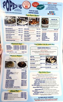 Menu photo 2 Popei's Clam Bar Bethpage, NY