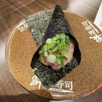 Waka Sakura - Negi tuna hand roll - Conveyor Belt Sushi Near Me - Irvine, California