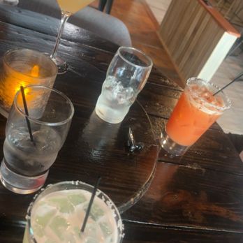 The Daisy Tequila Bar - Cucumber Lime, Blood Orange, Dirty Margarita (Front to Back) - Cocktail Bars Near Me - Macon, Georgia