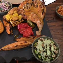 The chicken platter. The chicken platter.