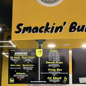 Smack Burgers - Menu - Burgers Near Me - San Leandro, California