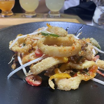 BLK SWAN - Crispy Calamari - New American Near Me - Baltimore, Maryland