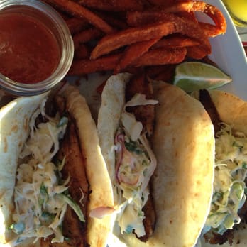 Circle 7 Ranch - Fish Tacos + sweet potato fries. - Salad Near Me - Ballwin, Missouri Circle 7 Ranch - Fish Tacos + sweet potato fries. - Salad Near Me - Ballwin, Missouri