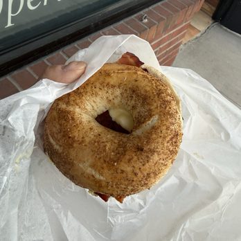 Bagel Land - Bacon egg and cheese - Bagels Near Me - Rochester, New York Bagel Land - Bacon egg and cheese - Bagels Near Me - Rochester, New York