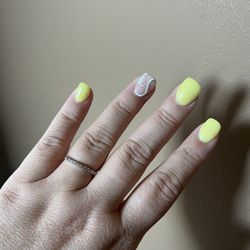 Nina Nails - Dip nails - with nail art