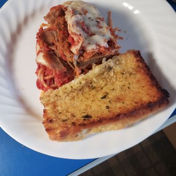 Sal's Pizza - One quarter of Eggplant Parmigian. - Pizza Near Me - Waukesha, Wisconsin Sal's Pizza - One quarter of Eggplant Parmigian. - Pizza Near Me - Waukesha, Wisconsin