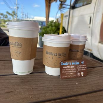 Positive Coffee - Hot cocoas and the Golden milk - Coffee & Tea Near Me - Kapaa, Hawaii Positive Coffee - Hot cocoas and the Golden milk - Coffee & Tea Near Me - Kapaa, Hawaii