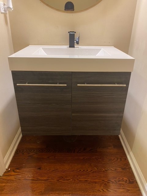 Slide of Vertical Plumbing