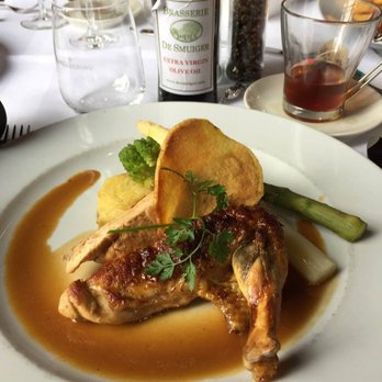 De Smuiger - My roasted chicken with dutch asparagus and potato chips - Brasseries Near Me - Zaandijk, New Hampshire De Smuiger - My roasted chicken with dutch asparagus and potato chips - Brasseries Near Me - Zaandijk, New Hampshire