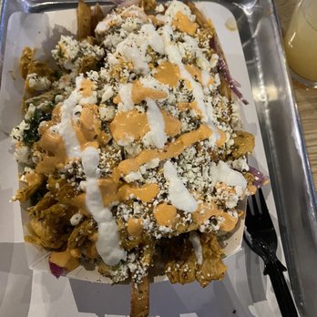 Junction Food and Drink - Chicken Swarama Fries - Food Court Near Me - Denver, Colorado