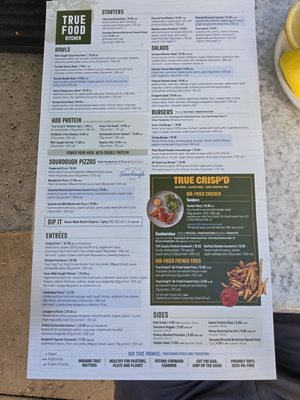 Menu photo 3 True Food Kitchen Pasadena, CA
