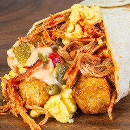 Carne Adovada Burrito