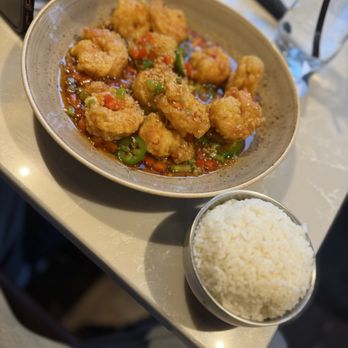 929 Kitchen & Bar - Spicy garlic & sour shrimp - Korean Near Me - Columbia, South Carolina