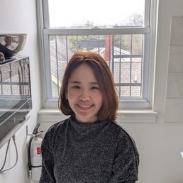 Fresh cut with color and perm