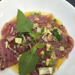L'Orchidée - Carpaccio de thon :o