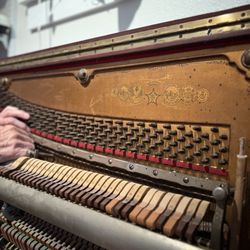 Blind Mike's Piano Service - My piano in progress