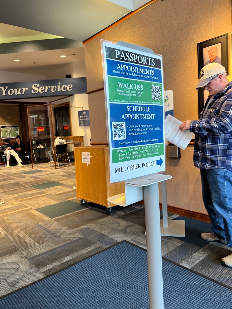 City of Mill Creek Passport Services - social services organization in Mill Creek, WA