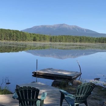 New England Outdoor Center - The view right from the check-in building - Vacation Rentals Near Me - Millinocket, Maine New England Outdoor Center - The view right from the check-in building - Vacation Rentals Near Me - Millinocket, Maine