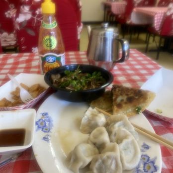 Dumpling House - Fried Dough skin (L. Comped) top spicy pig ear (8.99), r. Green onion pancake-comped, 3 item dumpling (13.99) - Dim Sum Near Me - Alameda, California Dumpling House - Fried Dough skin (L. Comped) top spicy pig ear (8.99), r. Green onion pancake-comped, 3 item dumpling (13.99) - Dim Sum Near Me - Alameda, California
