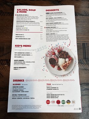 Menu photo 4 TGI Fridays DFW Terminal E17 Dallas, TX Menu photo 4 TGI Fridays DFW Terminal E17 Dallas, TX