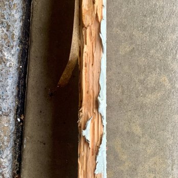 Kennedy Pest Control - Board after removal demonstrating full thickness termite damage - Pest Control Near Me - Escondido, California Kennedy Pest Control - Board after removal demonstrating full thickness termite damage - Pest Control Near Me - Escondido, California