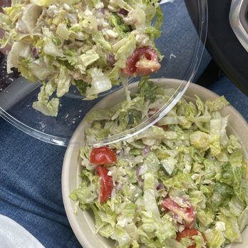 green fetish - $12 Greek salad with basically nothing on it - Salad Near Me - Greenville, South Carolina